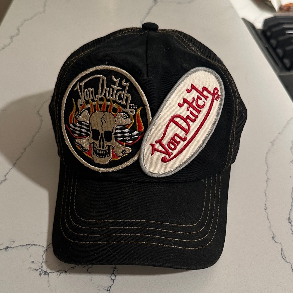 Von Dutch Black Hat / Cap 2 Patch